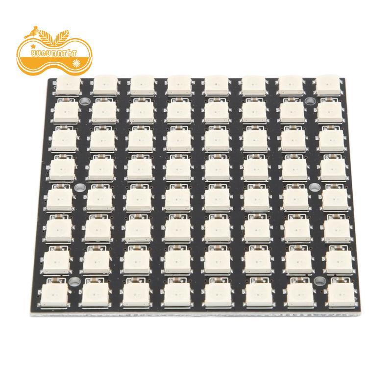WS2812 LED 5050 RGB 8x8 LED Matrix WS2812B 8x8 64-Bit Full Color 5050 RGB Đèn LED Bảng Điều Khiển