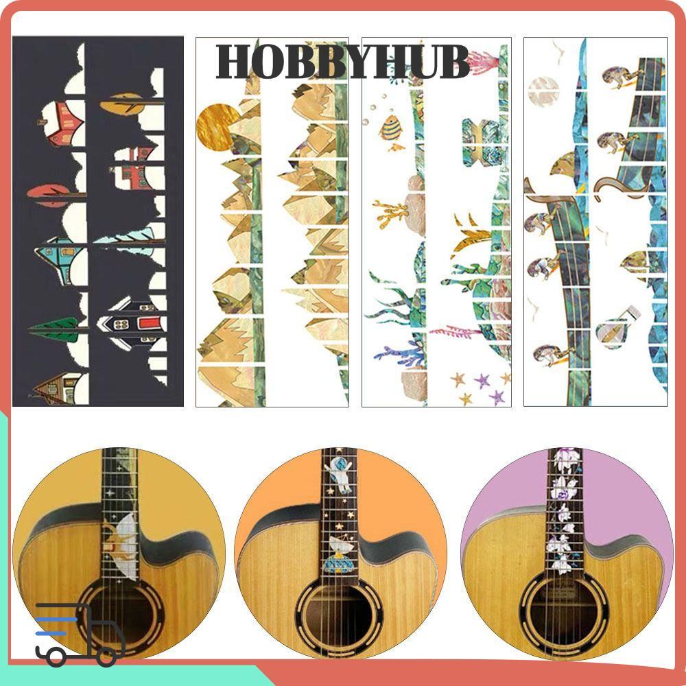 HOBBYHUB Bass Inlay Decal DIY Chất Lượng Cao