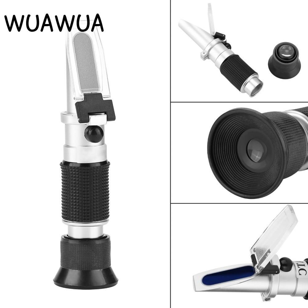 Máy đo khúc xạ mật ong WUAWUA, Dụng cụ ong cầm tay bằng thép không gỉ cầm tay, Máy đo khúc xạ chỉ số