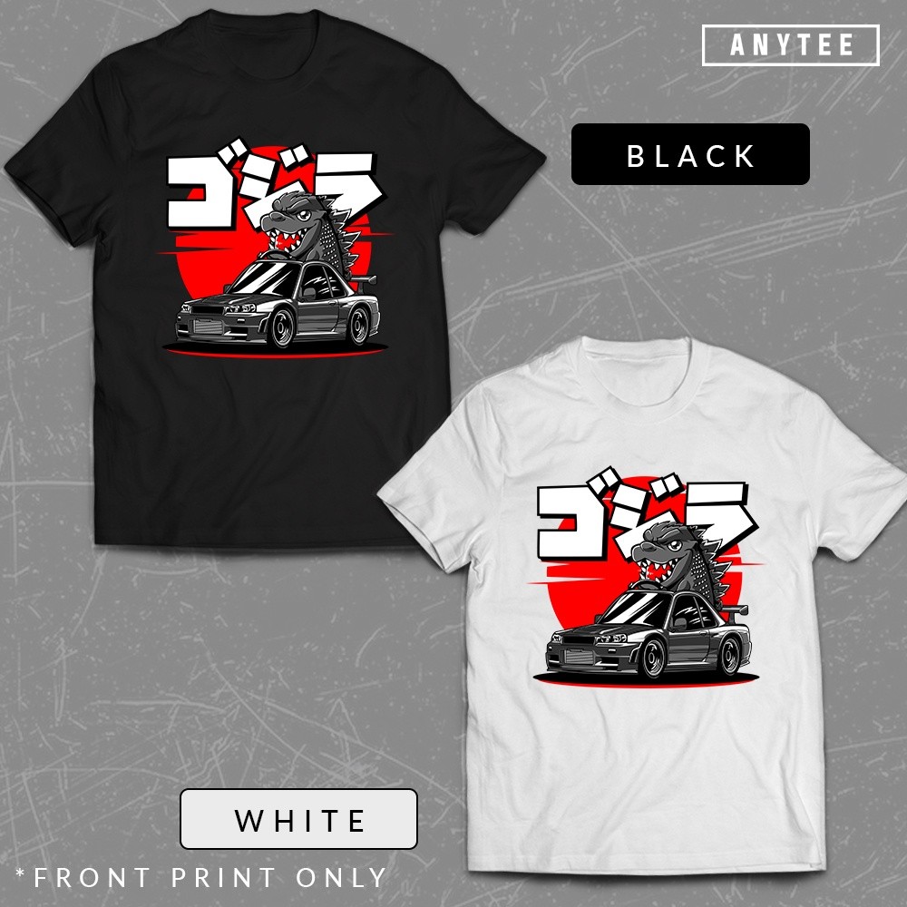 Áo sơ mi đua ô tô Nissan Gtr R34 Skyline Jdm Anytee Prints 11