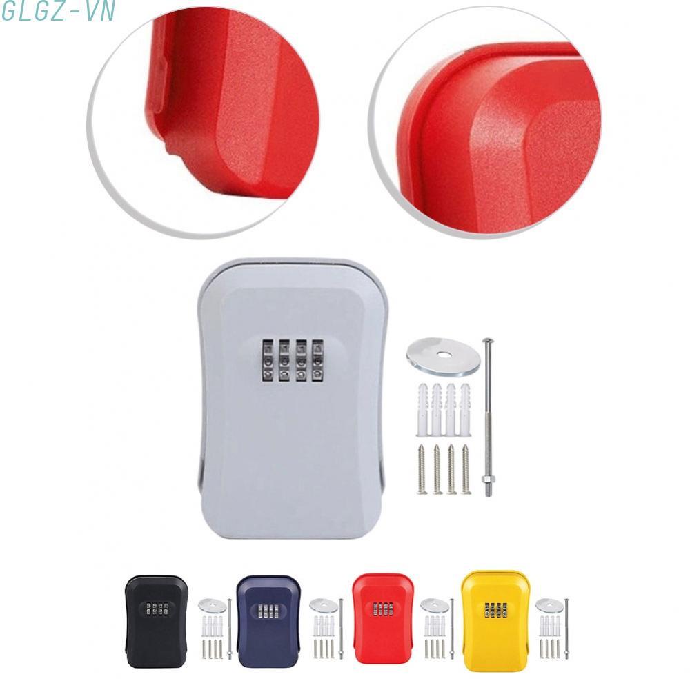 For Weather Resistant Key Lock Box Secure Outdoor Storage for Up to 5 House Keys