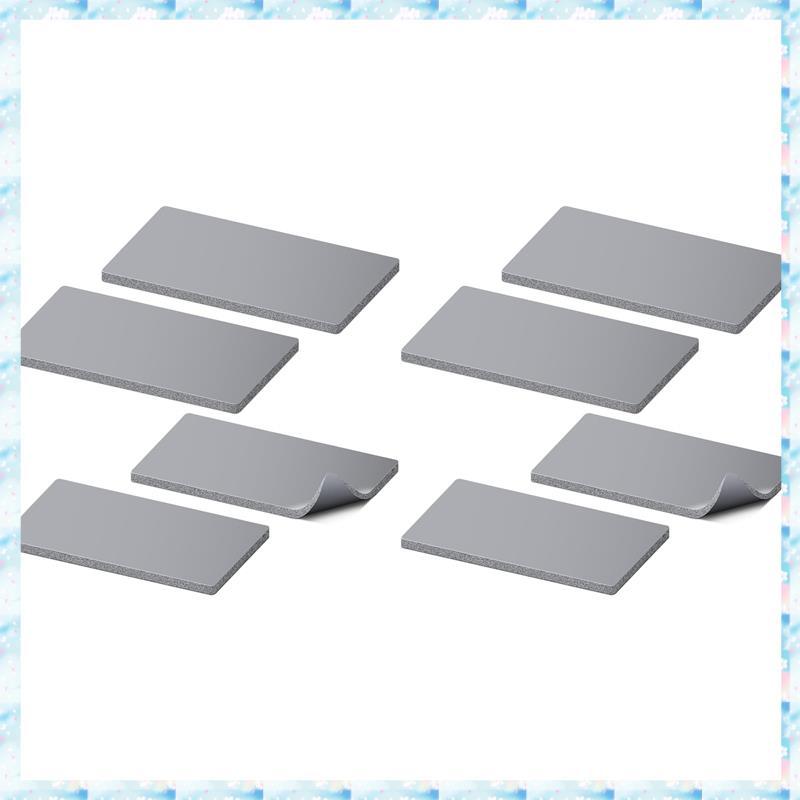 [R Q M U] Phụ kiện bấm mũ - 8 chiếc Silicone Heat Press-Pad, 2 kích cỡ (7.87x3.35Inch + 6,50x2,60Inc