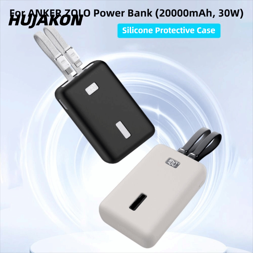 Bộ sạc di động HUJAKON, Túi đựng chống sốc a1681, Vỏ bảo vệ toàn diện bằng silicon mềm chống rơi cho