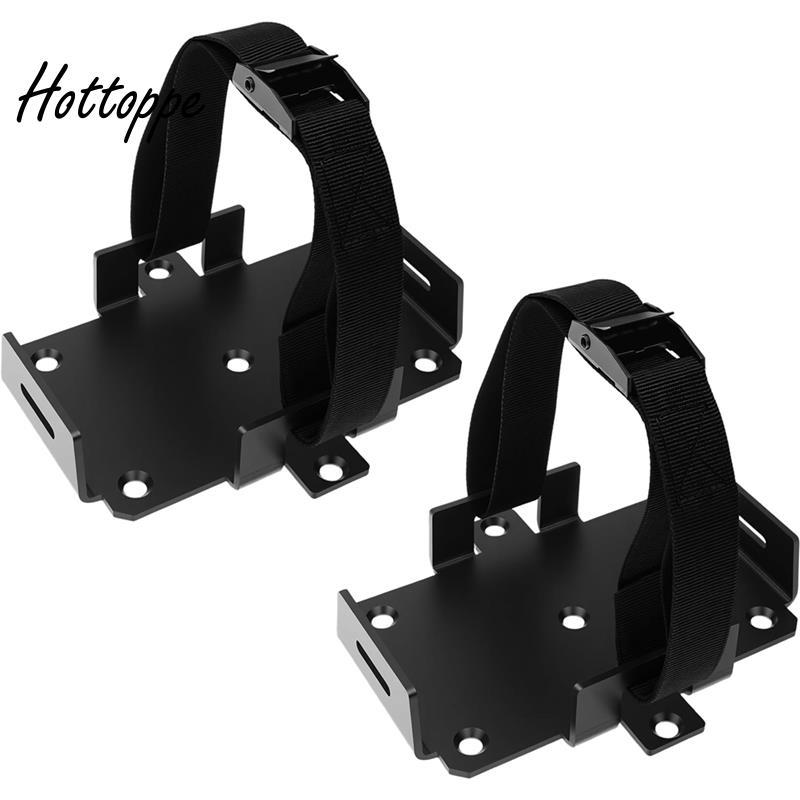 Pin Gắn 2 Gói Khay Pin Nhỏ Có Thể Điều Chỉnh Dây Giữ Dây Đeo Phù Hợp Với 12V-6V / 6AH 7AH 8AH 9AH 12