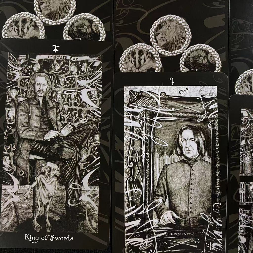 Bộ bài ma thuật Harry Potter Tarot 12X7 cm với túi HP Tarot