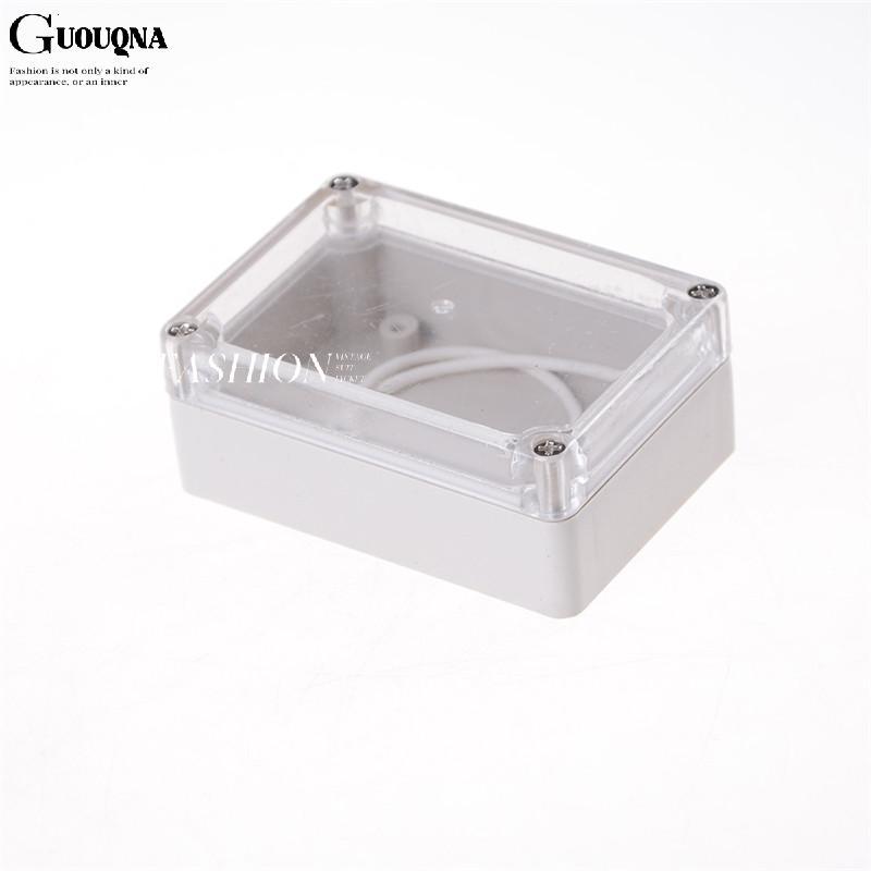 GUOUQNA 85x58x33 Vỏ trong suốt chống nước Cáp điện tử Hộp dự án Vỏ bọc BASL