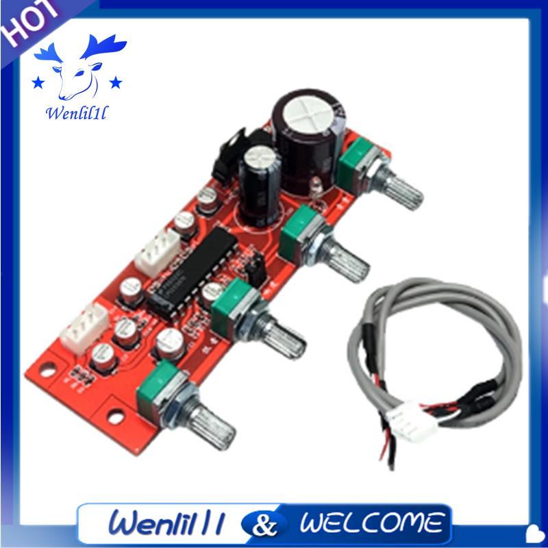 LM1036 Bộ khuếch đại tiền khuếch đại âm thanh Bảng tiền khuếch đại Preamplificador NE5532 Điện áp ri