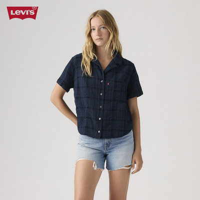 Levi's - Áo Sơ Mi Nữ Tay Ngắn Regular - 005ET-0011
