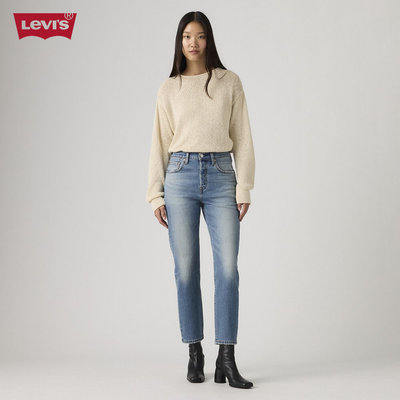 Levi's - Quần Jeans Nữ Dài Straight Crop - A8746-0005