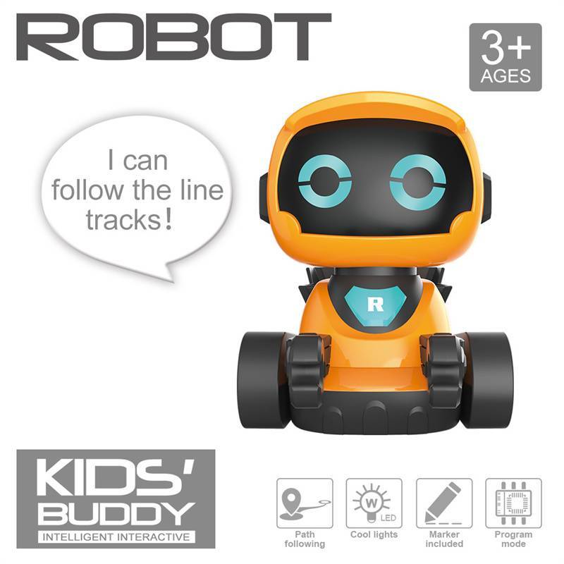 (TFT) Robot thông minh giáo dục Tra-Drawing - Đồ chơi robot phát ra âm thanh huýt sáo cho trẻ em MỚI