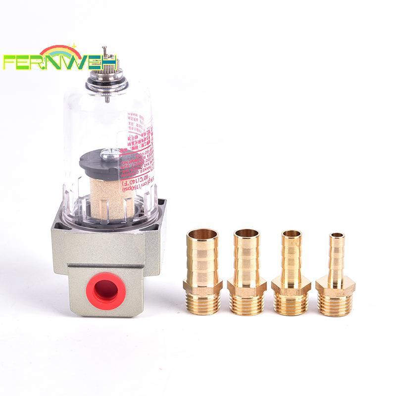 [Fernweh] Bộ tách dầu động cơ Catch Tank Can Reservoir Tank Breather Filter Baffled [MỚI]