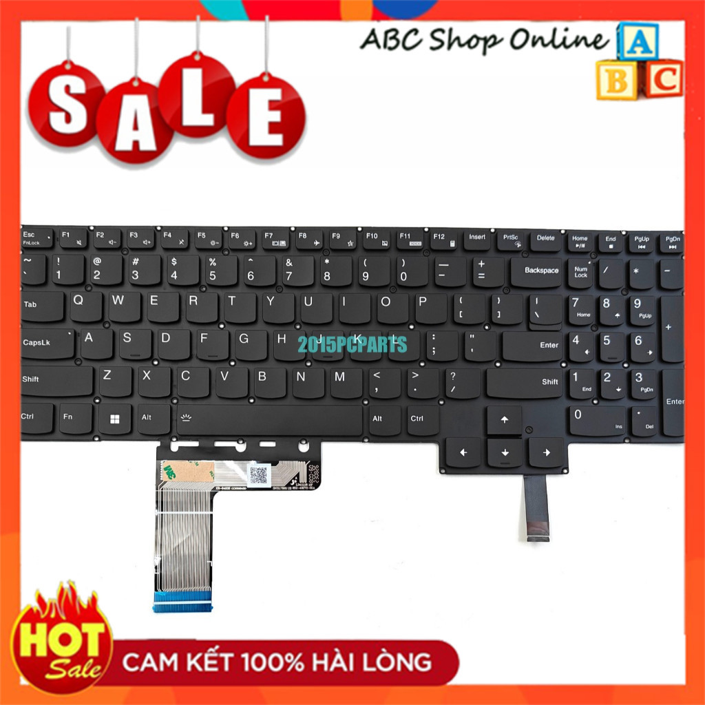Bàn Phím Lenovo Legion 5 15APH9 15IRX9 Legion 5 15ARP8 LOQ 15ARP9 15IAX9 15IAX9E 15IAX9I 15IRX9