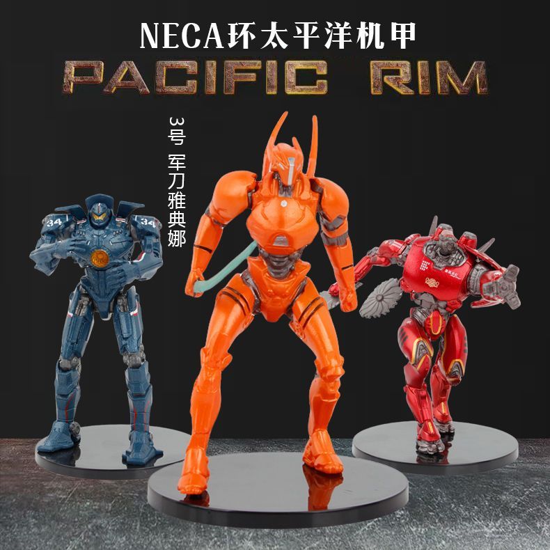 NECA Pacific Rim Mecha Storm Crimson Wanderer Athena Cherno Alpha Đồ trang trí mô hình bằng tay