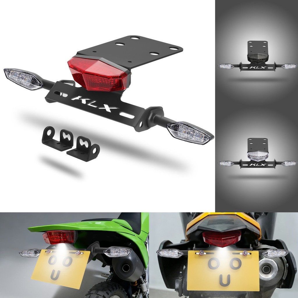 Đuôi Tidy Đuôi Đèn LED Bật Tín Hiệu Cho KAWASAKI KLX300 KLX300SM KLX250 / S / SF