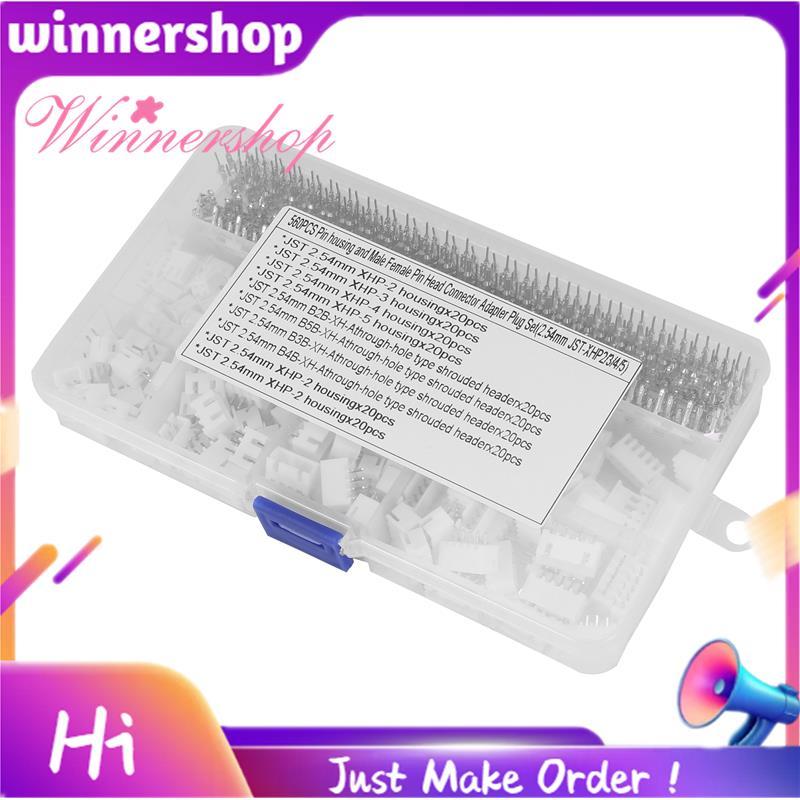 560PC 2.54Mm JST- 2 / 3 / 4 / 5 Pin Vỏ với 2.54Mm JST XH Nam / Nữ Pin Đầu Nối Dây