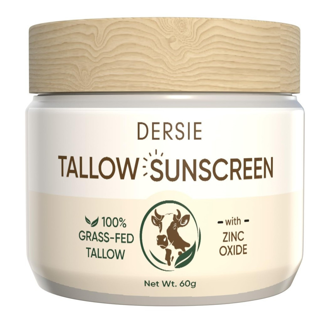 Kem chống nắng bò Tallow với Zinc Oxide Tallow & Zinc Oxide Chống nắng tức thì - Công thức chống mồ 
