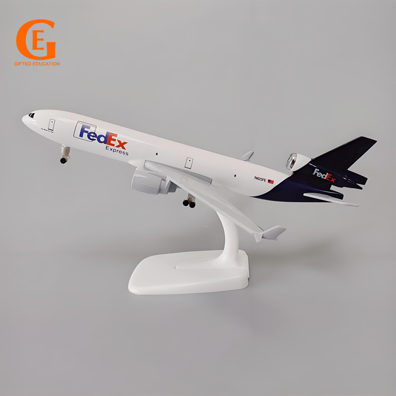 Kim loại FedEx Express McDonnell Douglas MD-11 Mô hình máy bay chở hàng MD11 Máy bay đồ chơi mô hình