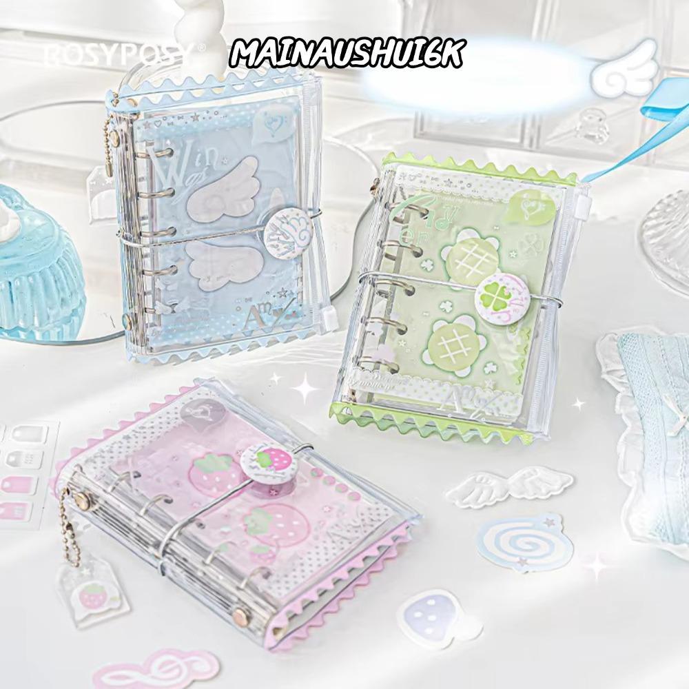 MAINAUSHUI6K Dress-up M5 Binder Journal Book, PVC Ins Style Loose Spiral Notebook, Mini Nhiều Màu Sắ