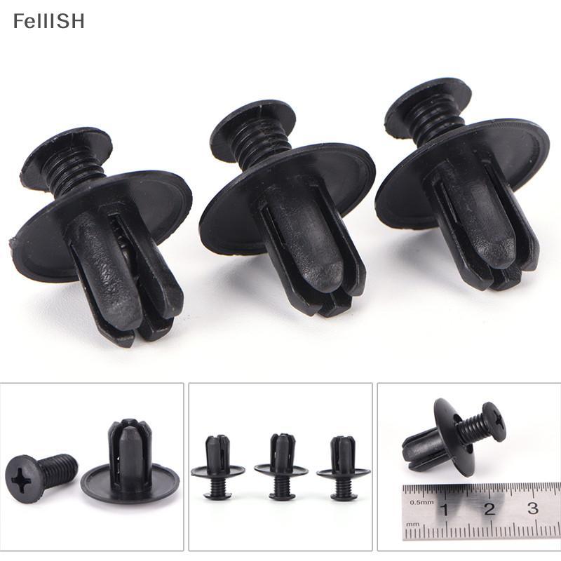 [Felli] 50 Chiếc 8 Mm Tự Động Ốp Lưng Xe Đẩy Kẹp Nhựa Chốt 436br