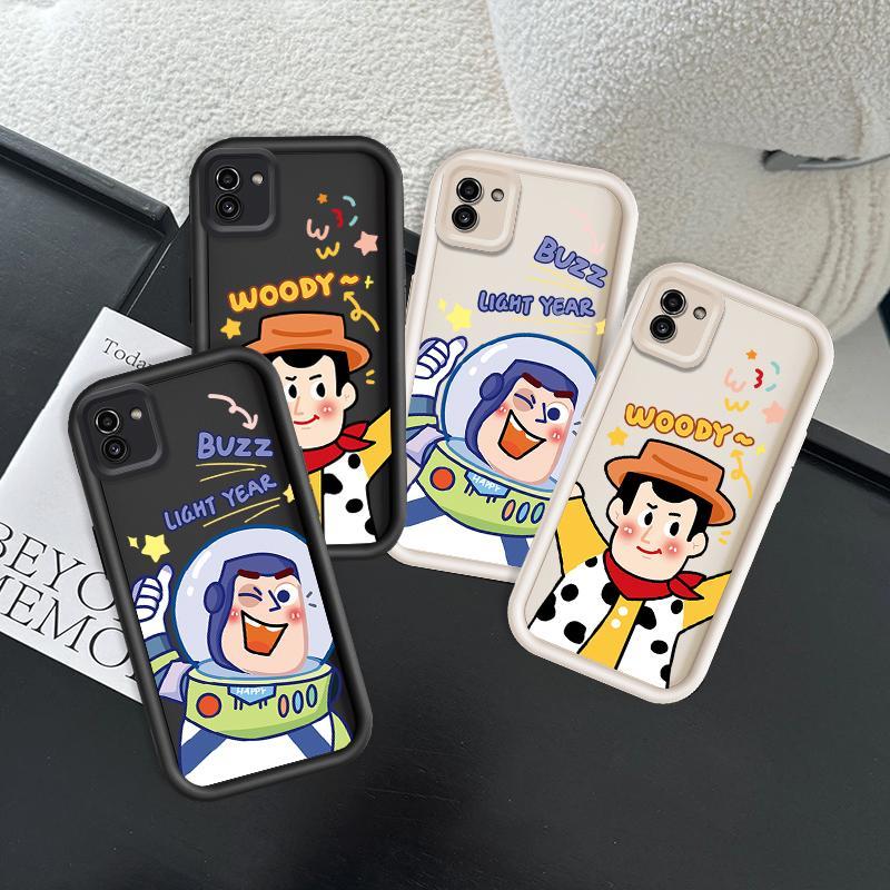 Dành Cho Samsung A03 Xu Hướng Silicon Độc Đáo Mềm Ốp lưng TPU Toy Story Buzz Lightyear Ốp Lưng