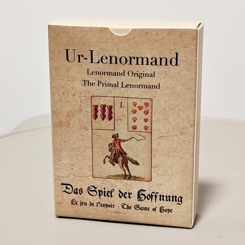 Chính hãng lenormandA Hope Game 18th Century Retro Card-36 Tờ 9 * 6cm Ur lenormandA072208260