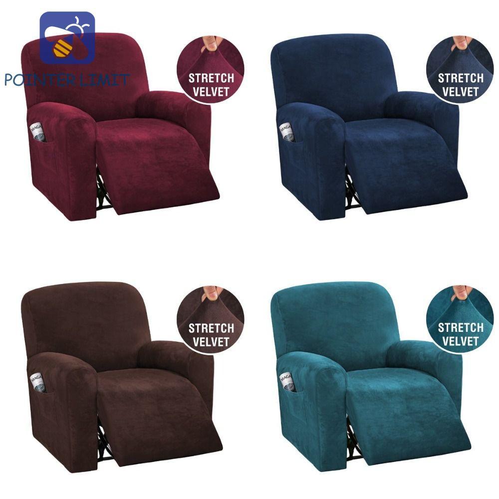 POINTER LIMIT Couch Slipcovers, Vỏ bọc ghế tựa co giãn 1 chỗ, Mẫu chống trượt dày Fitter Có thể giặt
