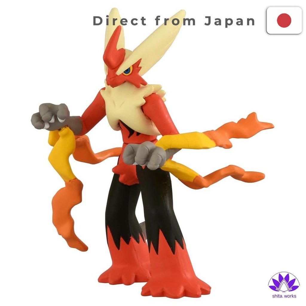 ・Direct from Japan・ Takara Tomy Pokémon MonColle Mega Blaziken