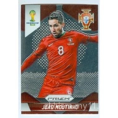 Thẻ giao dịch Joao Moutinho (Bồ Đào Nha AS Monaco FC Porto Soccer) World Cup 2014 Prizm Chrome #158 