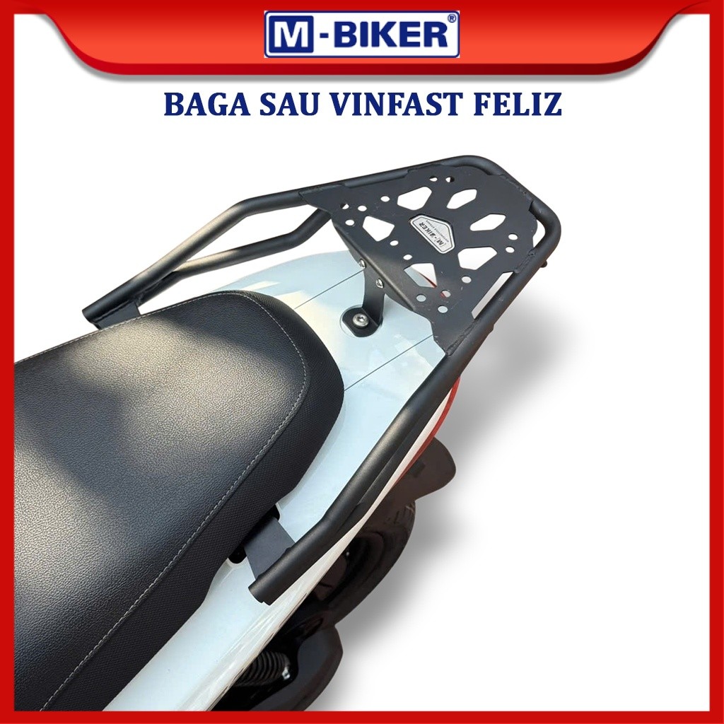 Baga Feliz, Baga sau Vinfast Feliz, Cảng sau mặt thép tấm CNC sơn tĩnh điện cho Vinfast Feliz