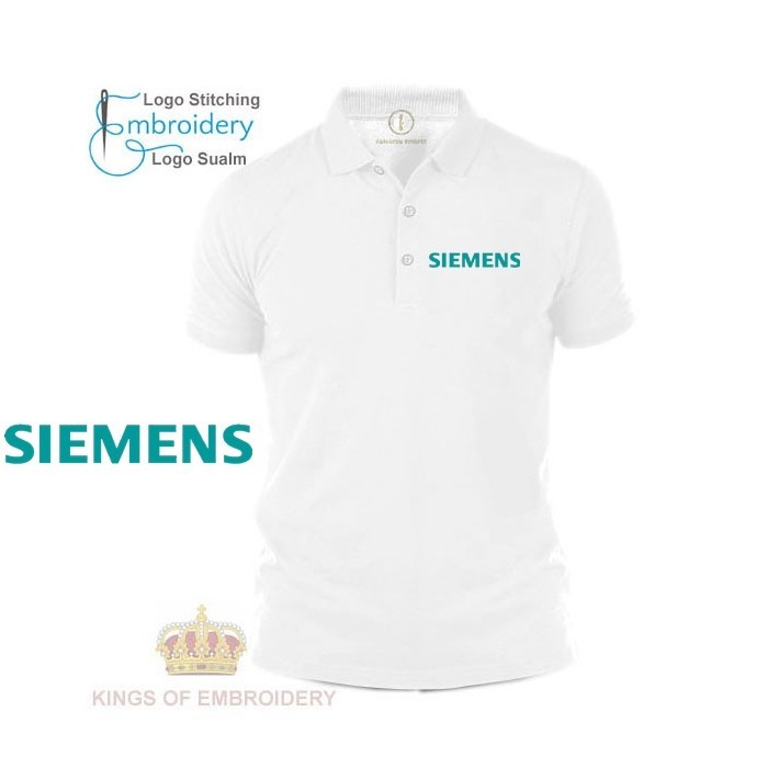 Áo Sơ Mi POLO Thêu Sulam LOGO Áo nam Và WOMN UNIFORM NHÂN VIÊN Cotton 1 Siemens S-3XL