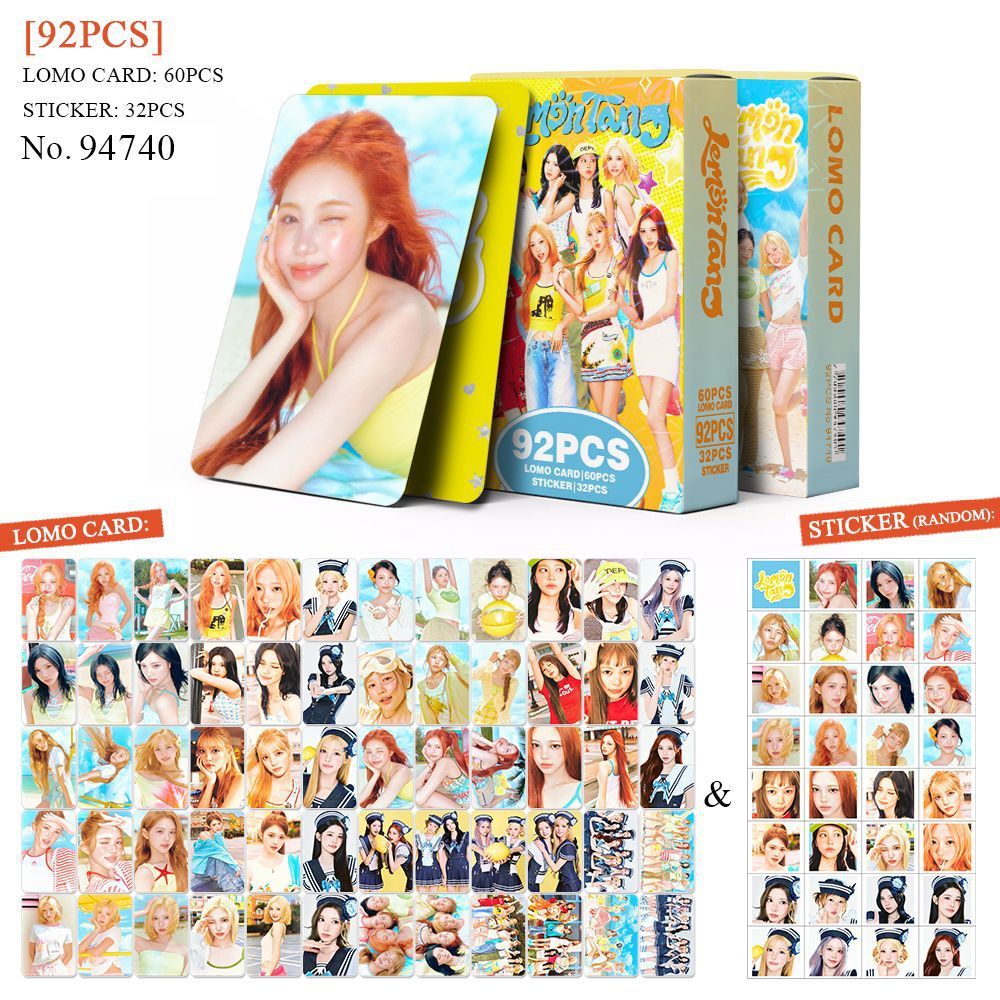 92 Chiếc Hearts2Hearts H2H FOCUS Album Lomo Cards The Chase Dán Pretty Please Butterflie Photocards 