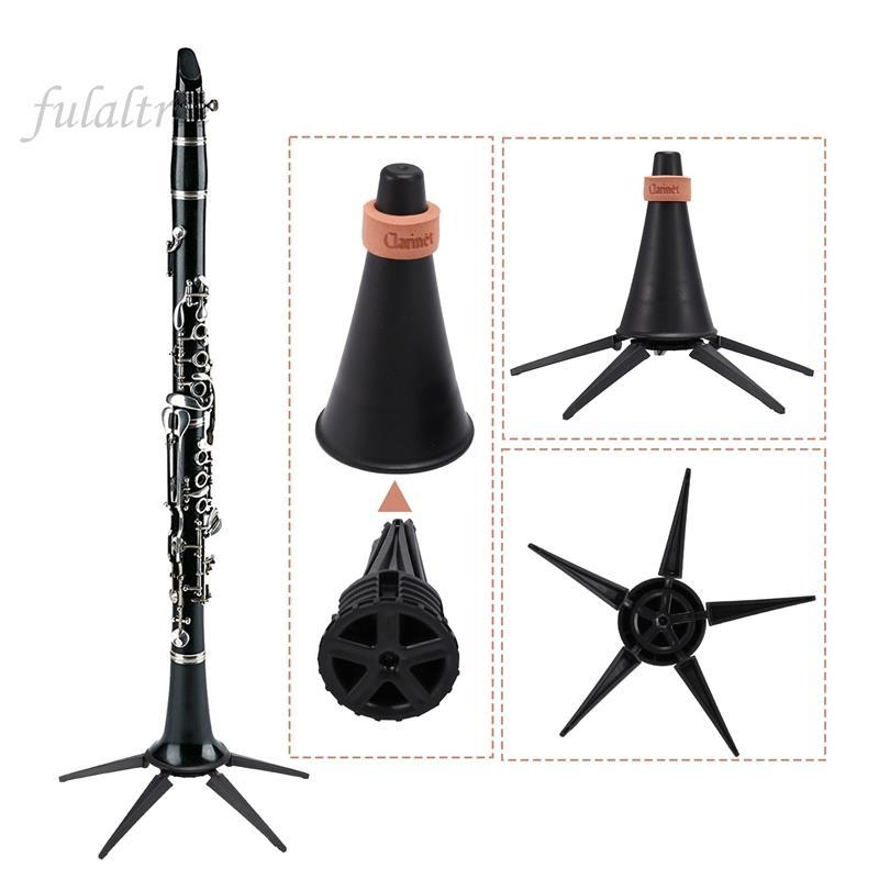 [fulaltree] Giá đỡ Clarinet Giá đỡ Clarinet Kim loại 5 chân Đế Clarinet Di động Phụ kiện giữ Clarine