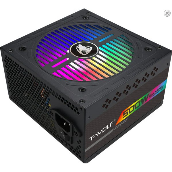 Nguồn T-Wolf TW-P500RGB (500w) 80 Plus Brozen Chính Hãng