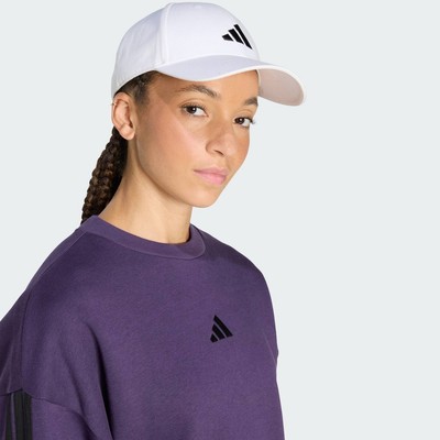 adidas Phong cách sống Mũ Bóng Chày Logo Mới Unisex trắng JP0392