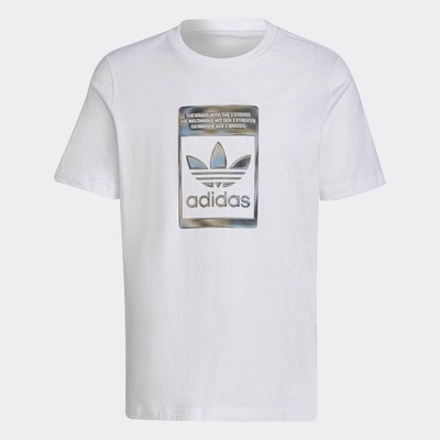 adidas Phong cách sống Áo Thun Camo Pack Nam trắng H13500