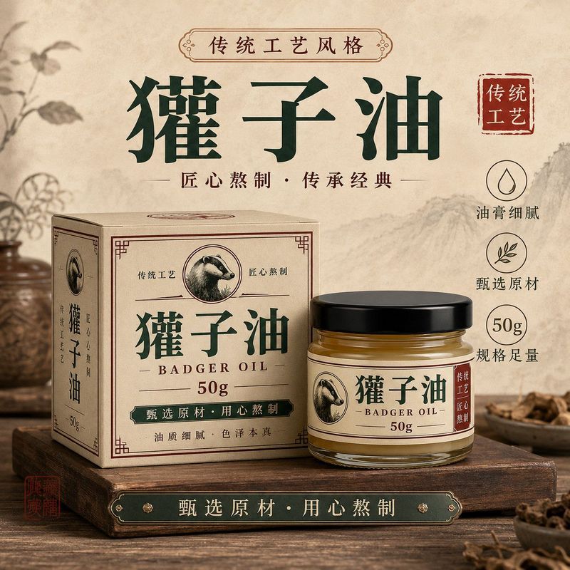 Hàng sẵn có Badger Oil Pure Badger Oil Burn Scald Frozen Skin Badger Oil Badger Oil Badger Oil 2026.