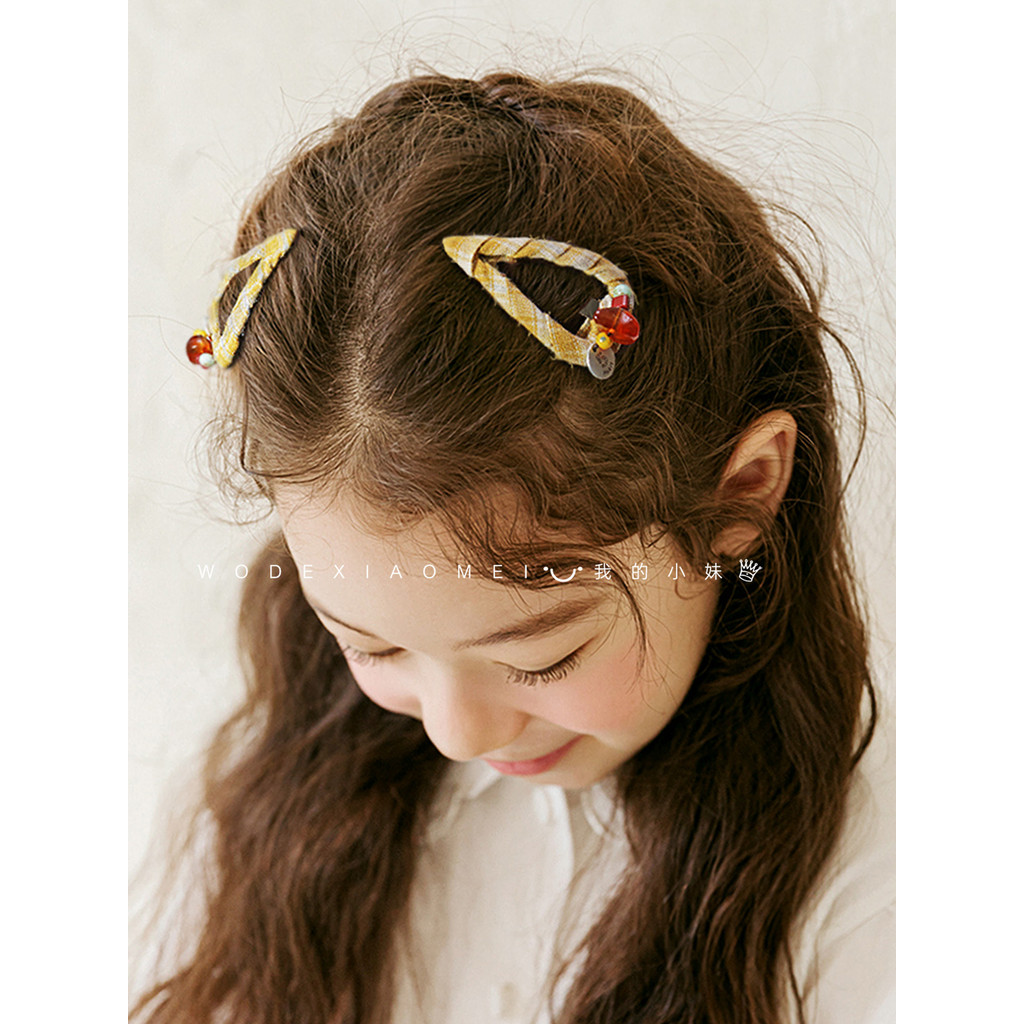 Trẻ Em Dễ Thương Cặp Kẹp Tóc Cô Gái Nhỏ Trán Tóc Vỡ Tidy-up Breaking Clip Cô Gái Nổ Kẹp Tóc Kẹp Mũ Đ