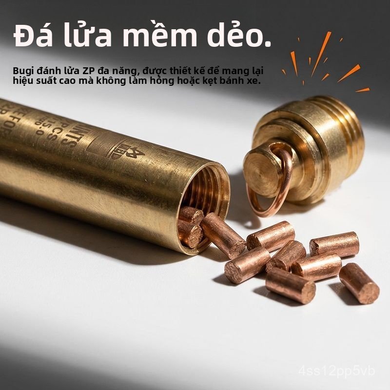 Đá lửa thay thế cho bật lửa xăng chống mài mòn đánh lửa nhạy phụ kiện bền