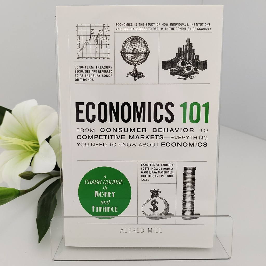 Bán chạy ECONOMICS101 101 Series Kinh tế Phiên bản tiếng Anh Quản lý kinh tế Sử dụng nhẹ nhàng như p