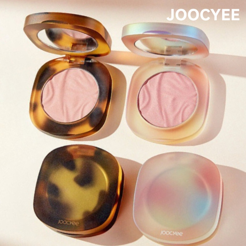 ❆ ❈ * Joocyee Blush Amber Màu hồng đơn Highlight Matte Brightening Nude Makeup Natural Sunburn Blush