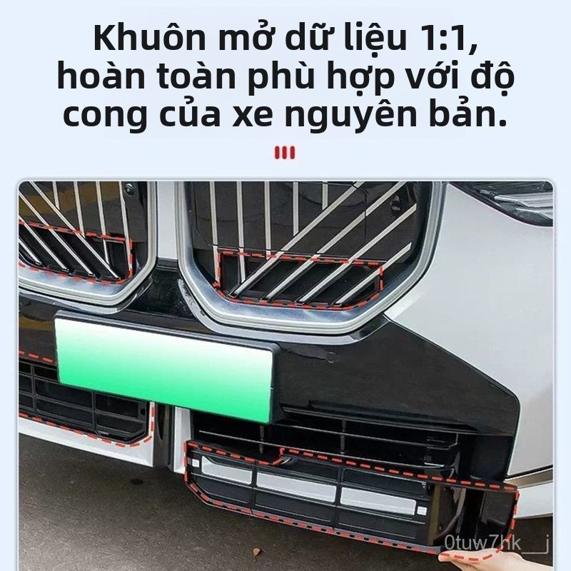 Lưới chống côn trùng bảo vệ két nước BMW X3 2025 phụ kiện độ thẩm mỹ
