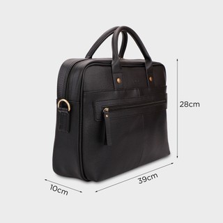 Cặp công sở Trita (Thời trang nam cao cấp đựng vừa laptop 14.6 inch - Cặp da TCA2) Bagsmart