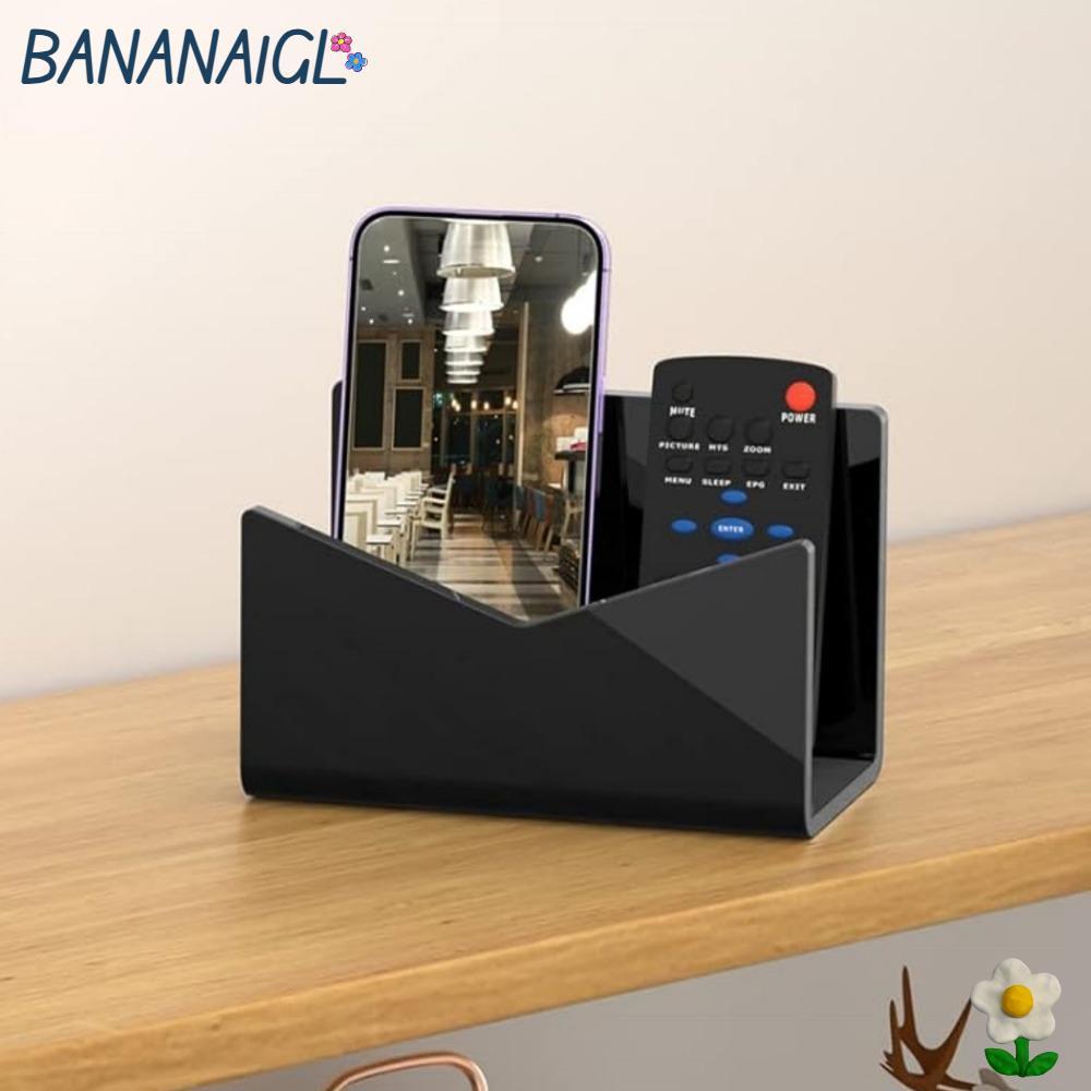 BANANA1GL Giá đỡ chữ 2 gói, Màu đen 6.02 * 3,98 * 2.36in Hộp đựng thư Acrylic, Thiết kế dọc Giá treo
