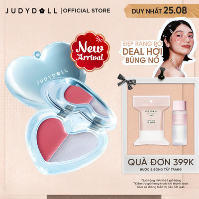 [BST Dreamcore Ocean] Kem đa năng má & môi JUDYDOLL Soft-Glow Lip & Cheek Balm Duo Căng bóng 3,6g