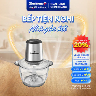 Máy Xay Thịt BlueStone CHB-5145 | 2 Lít – 350W – 2 Lưỡi Dao Kép | Cối Thủy Tinh – Xay Mạnh, An Toàn