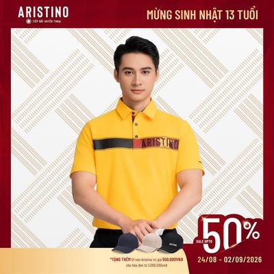 [BST polo yêu nước] Áo Polo thể thao Nam Ngắn Tay Aristino Golf APSG59AZ
