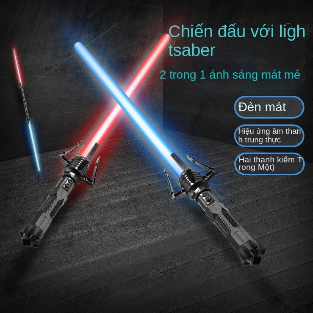 Kiếm Laser Phát Sáng 7 Màu Có Âm Thanh - Kiếm Nhựa Đồ Chơi Cho Bé 75cm 149cm