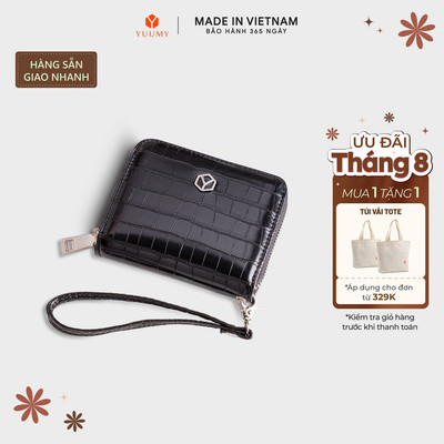 Ví Yuumy ( Thời trang nữ dáng cầm tay nhỏ gọn - Ví da Verein YV84)