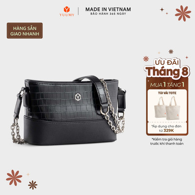 Túi Yuumy (Thời trang nữ đi tiệc size 20 - Túi đeo chéo da Verein YN183)
