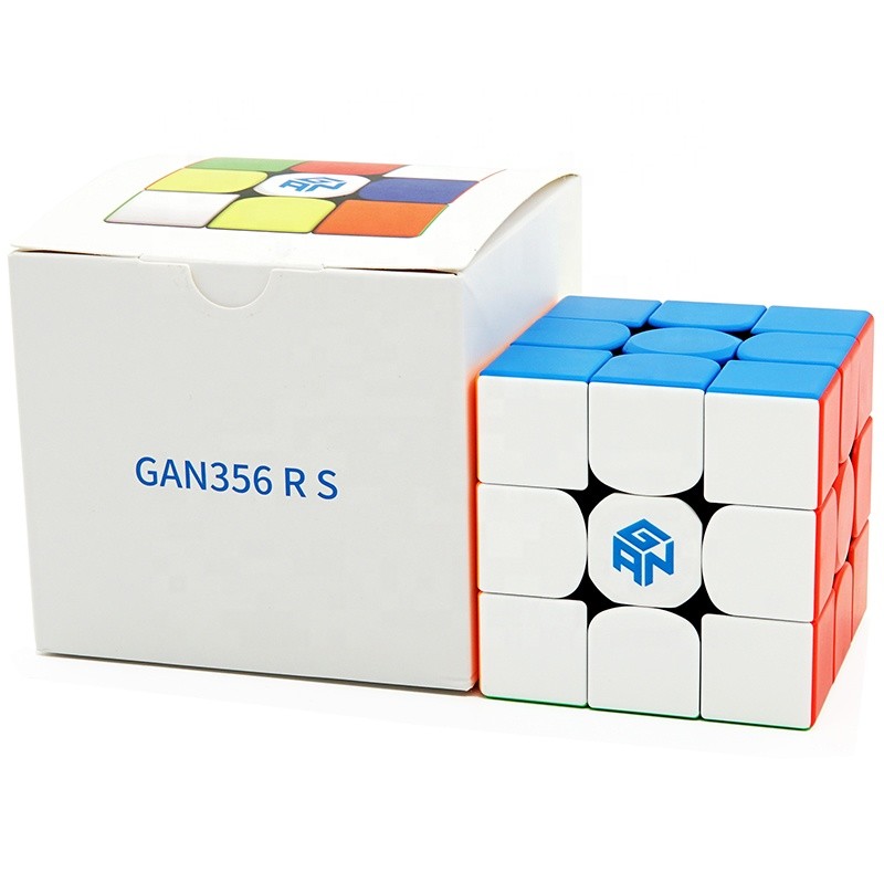 Bán Hàng Hot Gan 356 RS 3x3 Phiên Bản Nâng Cấp GES V3 Hệ Thống GAN356 RS 3 * 3 Stickerless 356RS Spe